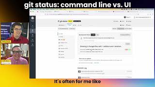 CLI vs. UI: Git Status