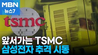 TSMC 시총 1조 달러 찍었다…삼성, TSMC 타도 '원스톱' 전략 공개 [MBN 뉴스7]