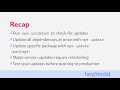 How to Update a Node Dependency with NPM