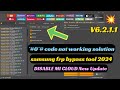 New tool update V6.2.1.1 fix | SAMSUNG FRP BYPASS 2024 | Erase FRP New OS | MI Unlock tool