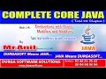 Core Java Declarations with Access Modifiers final modifier w r t variables Introduction