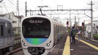 【サービスホーン有り!】西武30000系西武園駅入線シーン