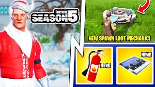 Season 5 “Spawn in Loot" Mechanic, Fire Extinguisher Item, New Vehicle!