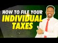 How to File Your 1040 Individual Tax Return [Step-by-Step]