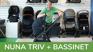 Nuna TRIV + Bassinet Review | Mid-Size Strollers | Best Strollers 2022 | Magic Beans Reviews