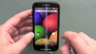 Motorola Moto E setup installation and first impressions