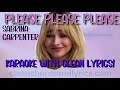PLEASE PLEASE PLEASE Sabrina Carpenter KARAOKE with CLEAN LYRICS