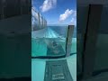 world s only suspended infinity pool on cruise ship. must see shorts