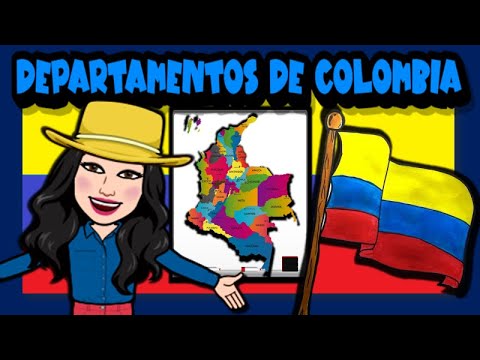 Departamentos Y Capitales De Colombia 👩‍🏫🇨🇴 - YouTube