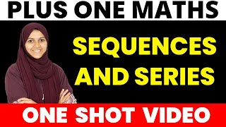 Plus One Chirstmas Exam Maths | Sequences and Series | |OneShot Video | ഫുൾ മാർക്ക് ഉറപ്പ് 💯 |