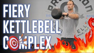 FIERY At Home Follow Along Kettlebell Complex Workout 23.5 | Kettlebell Workouts on YouTube
