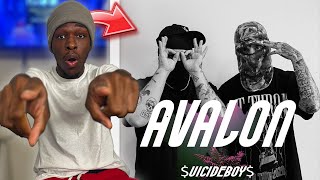 $UICIDEBOY$ - AVALON (Official Lyric Video) | REACTION