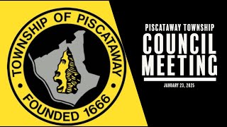 Piscataway Township Council Meeting: January 23, 2025