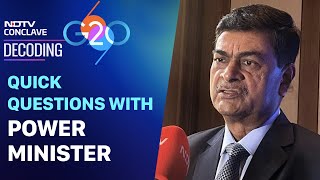 NDTV's G20 Conclave | Power Minister RK Singh: India Changes Scale Of G20 Completely"