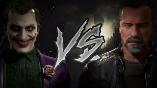 Mortal Kombat 11 - The Joker Vs. The Terminator Gameplay @ 4K 60fps✓