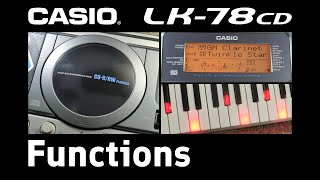 Casio LK-78CD Functions Review