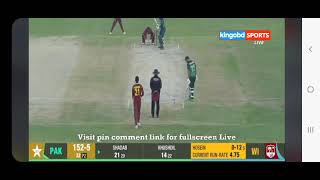 Jayden Seales Feilding Today Seales Save 4 Runs  Match Pakistan vs West indies 3rd ODI Match