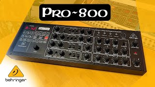 Introducing Behringer PRO-800