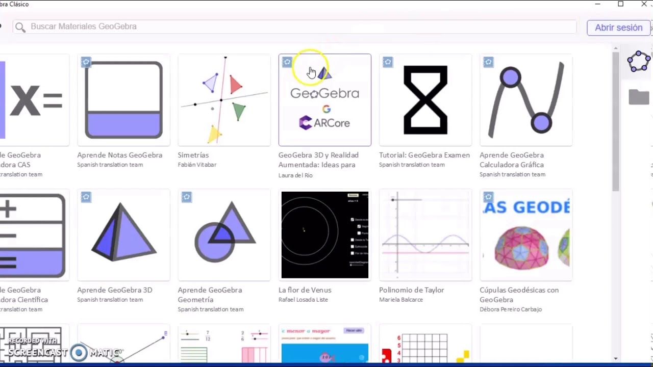 TUTORIAL GEOGEBRA - YouTube