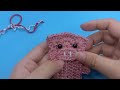 Bao Anh Handmade shows how to make pink pigs part 5