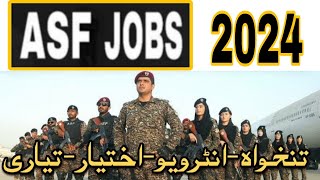 Airport Security Force Online Apply 2024|ASF New Jobs|ASF Jobs 2024|ASF Vacancies||Bukhari Speaks||