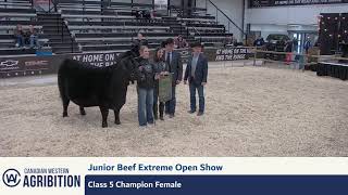 CWA 2024 -Junior Beef Extreme Open Show Broadcast - Regina, SK