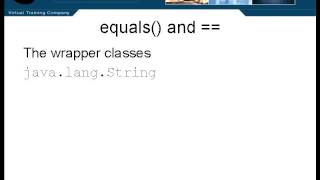59.Java Certification-Chapter07.Language Fundamentals-Lesson10.Comparing Objects.