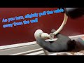 how to replace a flowtite push pull valve easy no tools removal