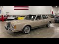 1989 lincoln town car walk around