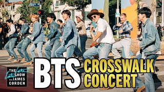 Download BTS Performs a Concert in the Crosswalk mp3