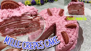 MILLE CREPES CAKE || COCOK BUAT ULANG TAHUN