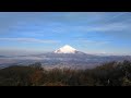 笠雲の富士山が見えた金時山（2015年3月29日）