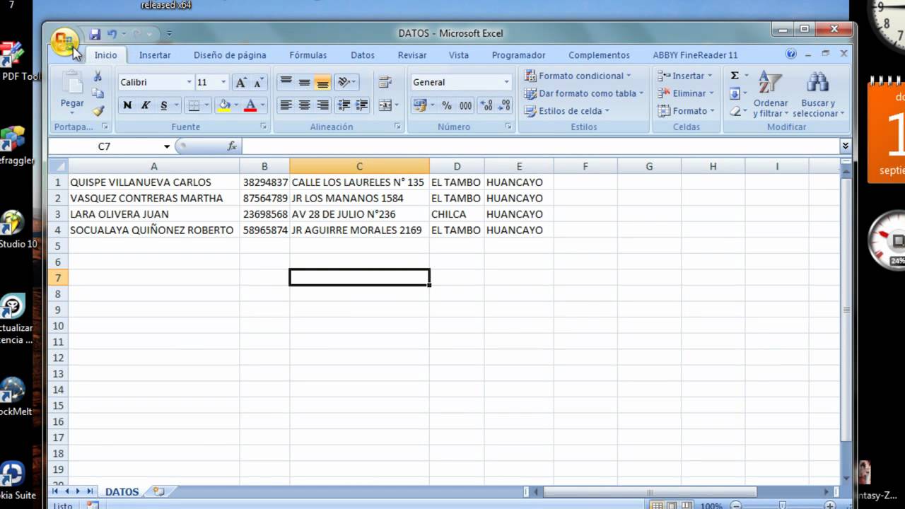 Exportar E Importar Texto TXT Delimitado Por Barras EXCEL - YouTube