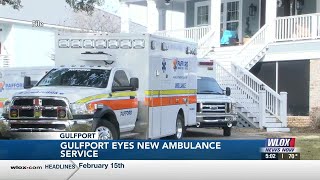 LIVE: Gulfport eyes new ambulance service