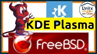 FreeBSD con KDE Plasma