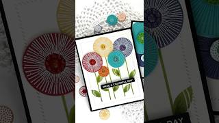 Rainbow-Colored Flower Cards | Petal Prints Card Kit #tayloredexpressions