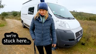 Overcoming TOUGH CHALLENGES - BACK to VAN LIFE (return to our off grid homestead)