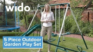 Wido 5 Piece Outdoor Garden Playset Product Video (FS5PPS)