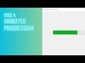 How to create a animated ProgressBar in C# - Easy Tutorial!