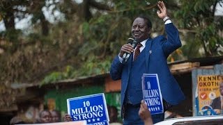 Kenya’s Odinga evokes ghost of 2008 chaos, urges fair election