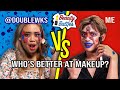 BEAUTY BATTLES: FLOWER GIRL MAKEUP | Feat. Doublewks