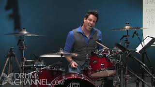 Rich Redmond teaches SYNCOPATION at Drum Channel