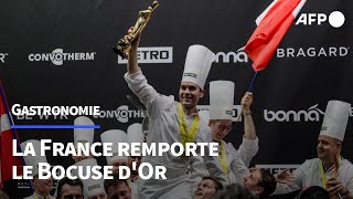 Bocuse d'Or: la France remporte la grande finale | AFP Extrait