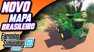 NOVO MAPA BRASILEIRO NO farming simulator 23 gameplay🤠🤠🤠