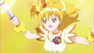 [1080p] Precure Love Sunshine, Healing Prayer Fresh! (Cure Peach \u0026 Cure Pine Dual Attack)