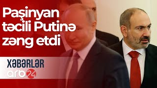 Paşinyan Putinə təcili zəng etdi: Qarabağ müzakirə edilir