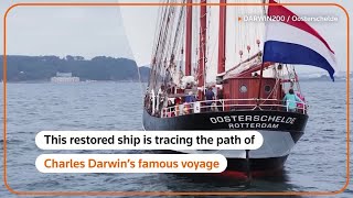 Environmentalists retrace Charles Darwin's voyage