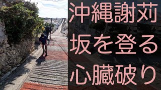 【心臓破りの坂】沖縄北谷謝苅の路地道を歩く