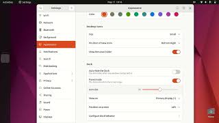 Ubuntu Basics -  Taskbar / Dock Settings