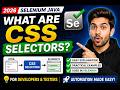 109. What are CSS Selectors? (Selenium Java 2026)